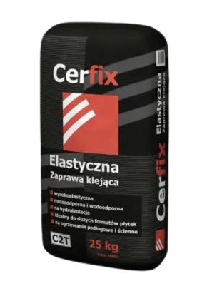 Cerfix elastyczny klej do płytek C2T 25 kg &ndash; worek