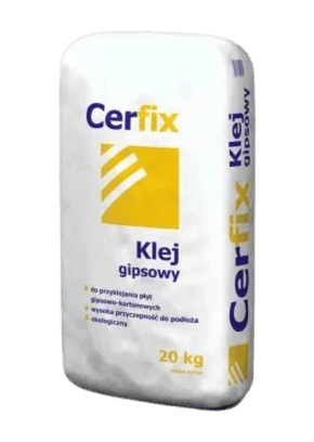 Cerfix klej gipsowy do płyt GK 20 kg &ndash; worek