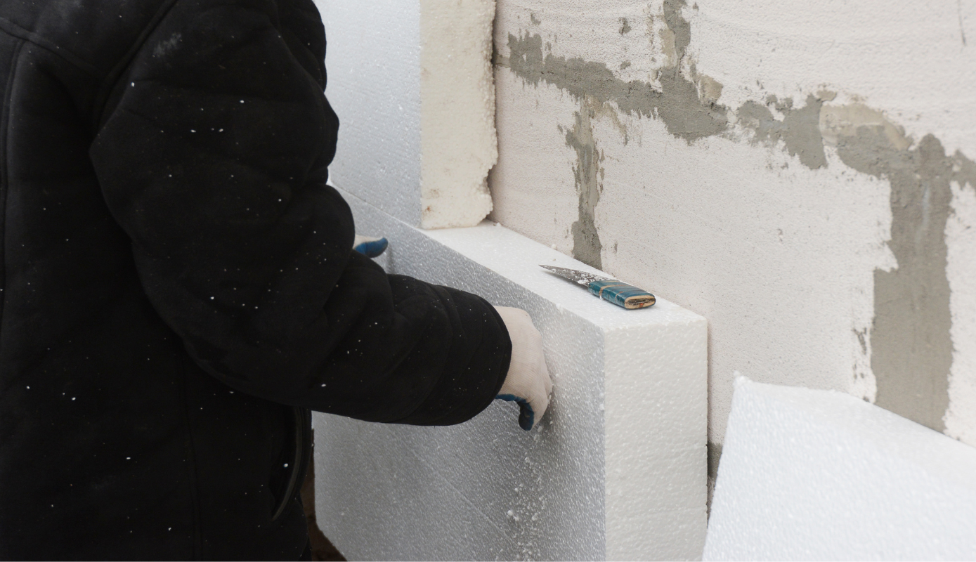 Klejenie styropianu metodą tradycyjną